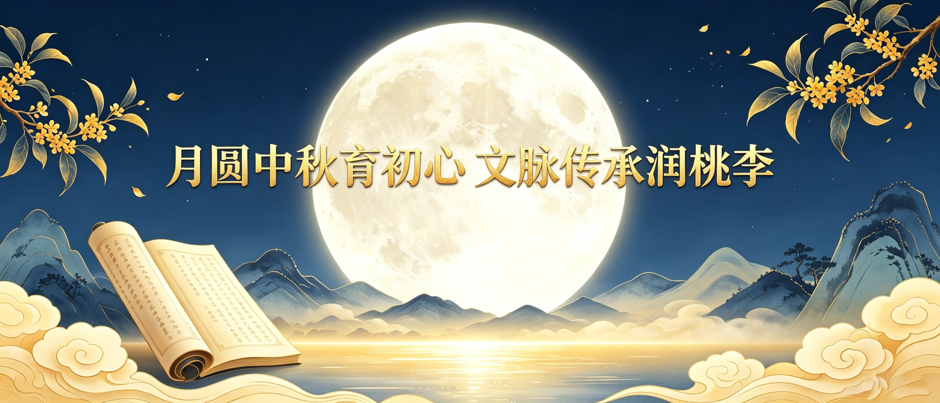 中秋节专题背景